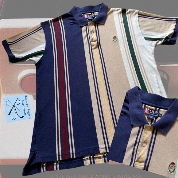 Ralph Lauren Other - Chaps x Ralph Lauren CRL Striped Polo Men's Sz XL